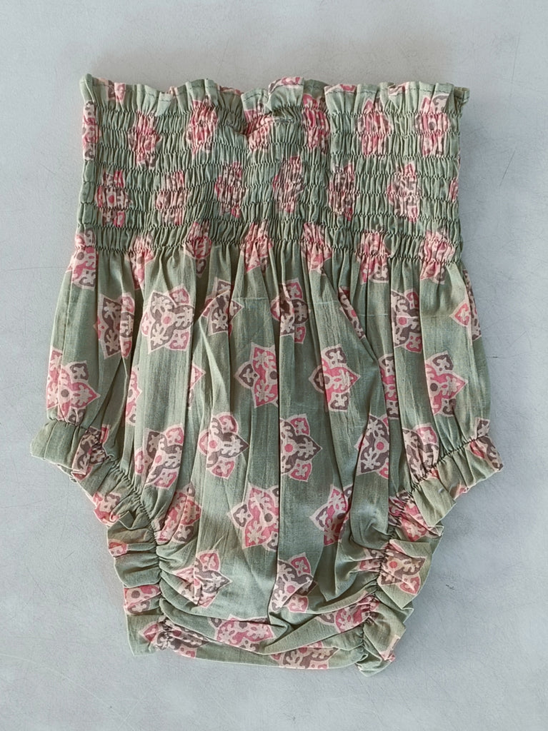 SageGreen Floral Printed Diaper Cover Yo Baby Wholesale