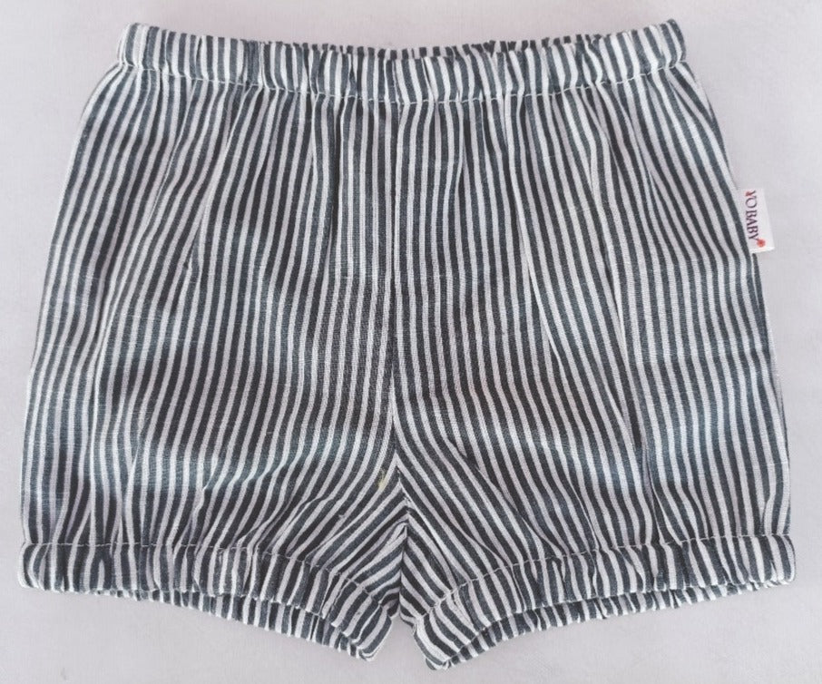 Grey Stripes Print Boys Diaper Cover Yo Baby Wholesale