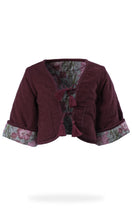 Jill Reversible Quilted Jacket : CHRISTMAS MAROON : Infant : Toddler : Tween