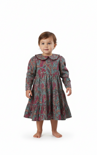 Amara Dress : SAGE : Infant : Toddler : Tween