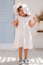 Collars Check Dress : SOFT PINK : Infant : Toddler : Tween