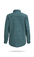 Camicia in velluto a coste - Rosso intenso