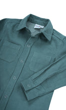 Camicia in velluto a coste - Rosso intenso