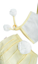 Easter Bunny Bonnet and Bloomer : YELLOW : Infant : Baby Girl