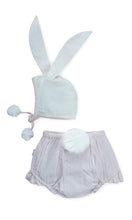 Easter Bunny Bonnet and Bloomer : PINK : Infant : Baby Girl