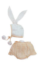 Easter Bunny Bonnet and Bloomer : PEACH : Infant : Baby Girl