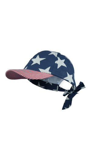 Star and Stripes Cap : NAVY BLUE : Infant : Toddler : Tween