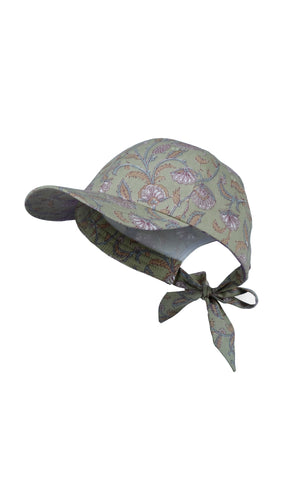 Printed Cap : GREEN : Infant : Toddler : Tween