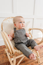 Black Chambray Boys Infant Overall