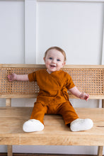 Rust Solid Color Top & Pant Set