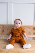 Rust Solid Color Top & Pant Set