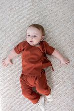 Maroon Solid Color Top & Pant Set