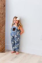 Reversible Solid Brown Corduroy & Grey Floral Printed Jumpsuit