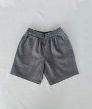 Short garçon en chambray noir