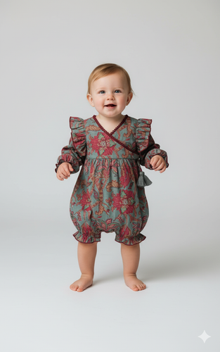 Avanti Romper : SAGE : Infant : Baby Girl :