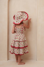 RED FLORAL PRINT : Infant : Toddler : Tween