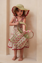 RED FLORAL PRINT : Infant : Toddler : Tween