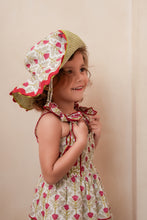 RED FLORAL PRINT : Infant : Toddler : Tween