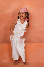 The Jaipur Vest : WHITE : Infant : Toddler : Tween