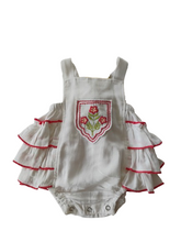 The Jaipur Embroidered Romper : WHITE : Infant
