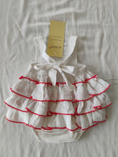 The Jaipur Embroidered Romper : WHITE : Infant