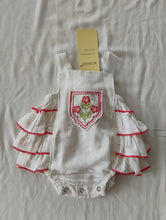 The Jaipur Embroidered Romper : WHITE : Infant