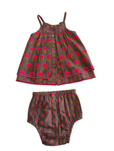 Layola Layered Swing Dress  : EARTHY BROWN : Infant : Toddler : Tween