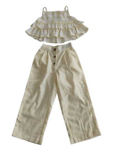 Ariana Top And Pant Set : PASTEL YELLOW : Infant. : Toddler : Tween