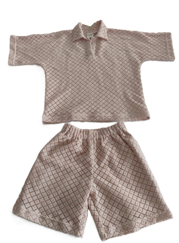 Harley Shorts and T-shirt Set : DUSTY ROSE : Infant : Toddler : Tween : GENDER NEUTRAL