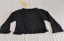 Ella Cardigan : BLACK : Infant : Toddler : Tween