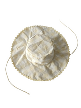 Reversible Sun Hat : PASTEL YELLOW : Infant : Toddler : Tween