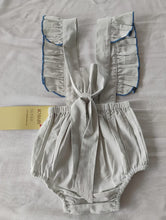 Racer Back Romper : PASTEL BLUE : Infant