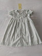 Striped Dress With Collar : SOFT BLUE : Infant : Toddler : Tween