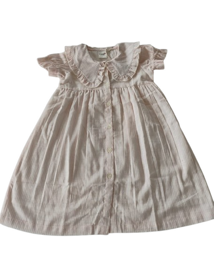 Stripe Dress : SOFT PINK : Infant : Toddler : Tween