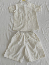 Joey Shorts and Shirt Set : Gender Neutral : OFF WHITE : Infant : Toddler : Tween
