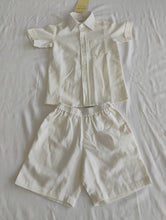 Joey Shorts and Shirt Set : Gender Neutral : OFF WHITE : Infant : Toddler : Tween