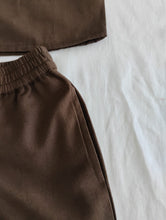 Joey Shorts and Shirt Set : Gender Neutral : BROWN : Infant : Toddler : Tween