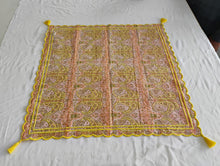 Embroidered Summer Scarf : YELLOW : One Size