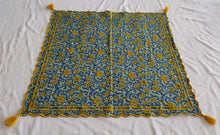 Embroidered Summer Scarf : BLUE : One Size