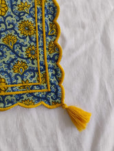 Embroidered Summer Scarf : BLUE : One Size