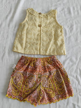 Yasmin Top and Shorts Set  : BUTTER YELLOW : Infant : Toddler : Tween