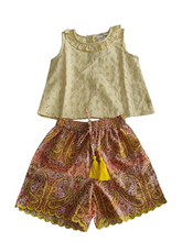 Yasmin Top and Shorts Set  : BUTTER YELLOW : Infant : Toddler : Tween