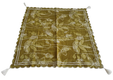Embroidered Summer Scarf  : GREEN : One Size
