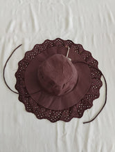 Embroidery Hat : BROWN : Infant : Toddler : Tween
