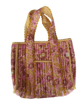 Quilted Tote Bag : PASTEL PINK : One Size