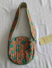 Quilted Round Sling Bag : PASTEL PINK : One Size