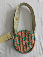 Quilted Round Sling Bag : PASTEL PINK : One Size