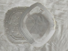 Embroidered Cap : WHITE. Infant : Toddler :Tween