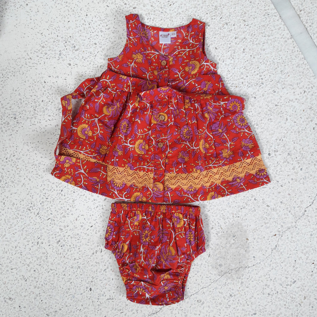 Cotton Woven Girls Dress