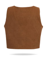 Corduroy Vest : MUSTARD : Toddler : Tween : Unisex